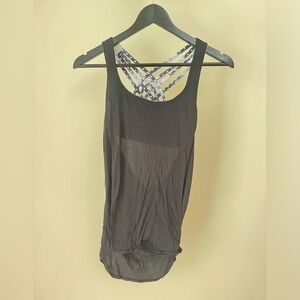Lulu lemon black tank top